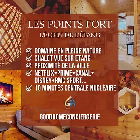 *l'ecrin De L'etang* Depaysement Assure בקתה *