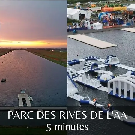 *l'ecrin De L'etang* Depaysement Assure בקתה Bourbourg